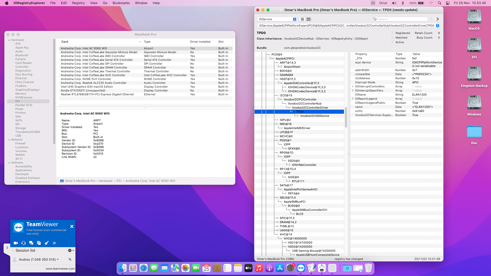 Asus TUF Gaming FX505GE I7T01T [CoffeeLake   Intel UHD 630 + I2C]   OpenCore 9